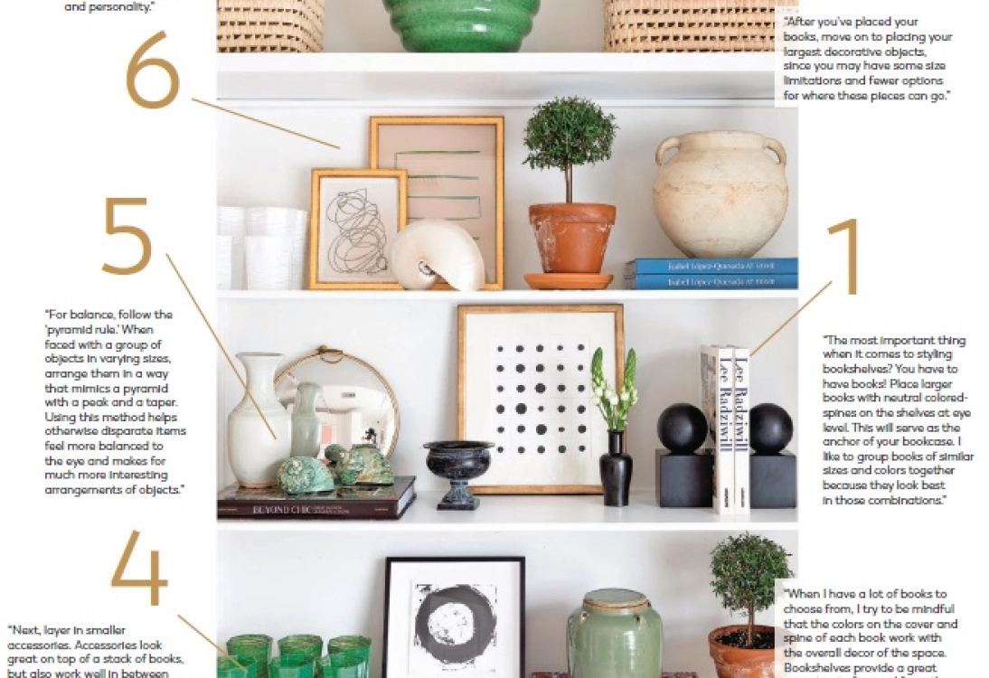 Master the Art of Shelf Styling with Paloma Contreras