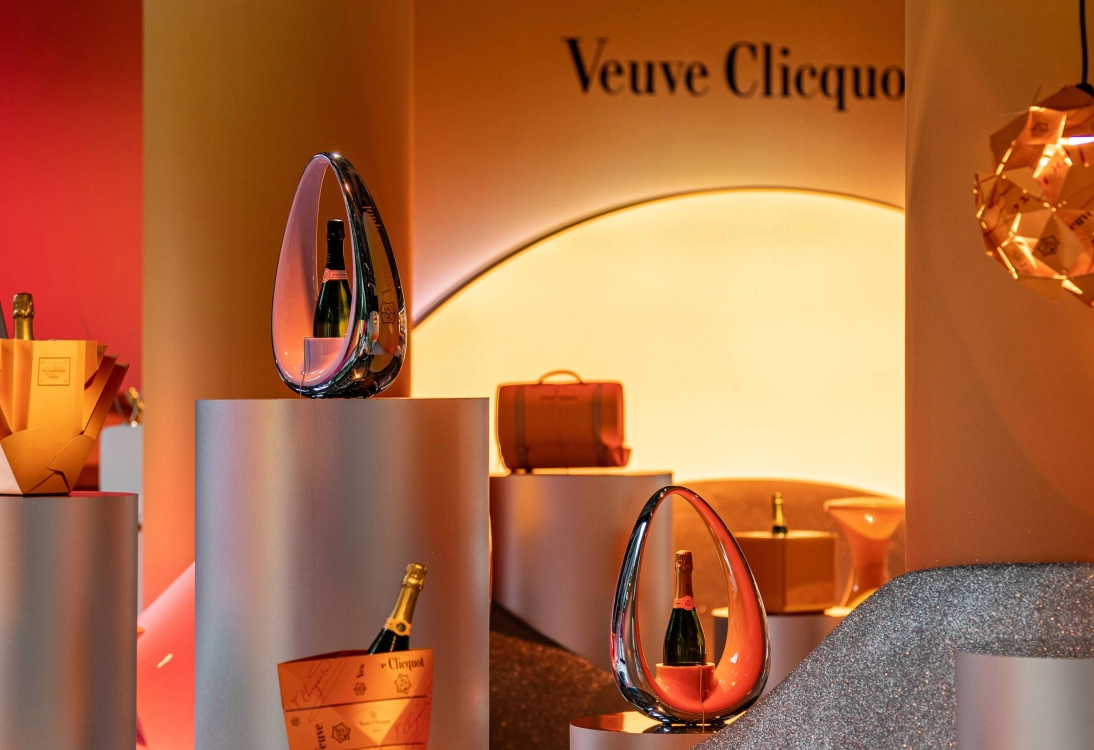 Veuve Clicquot's Solaire Culture Exhibit in Beverly Hills