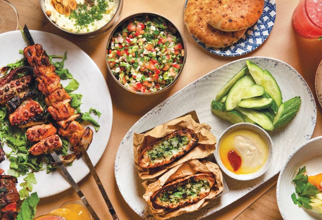 Downtown Miami says hello to Middle Eastern tapas and island-inspired cocktails.