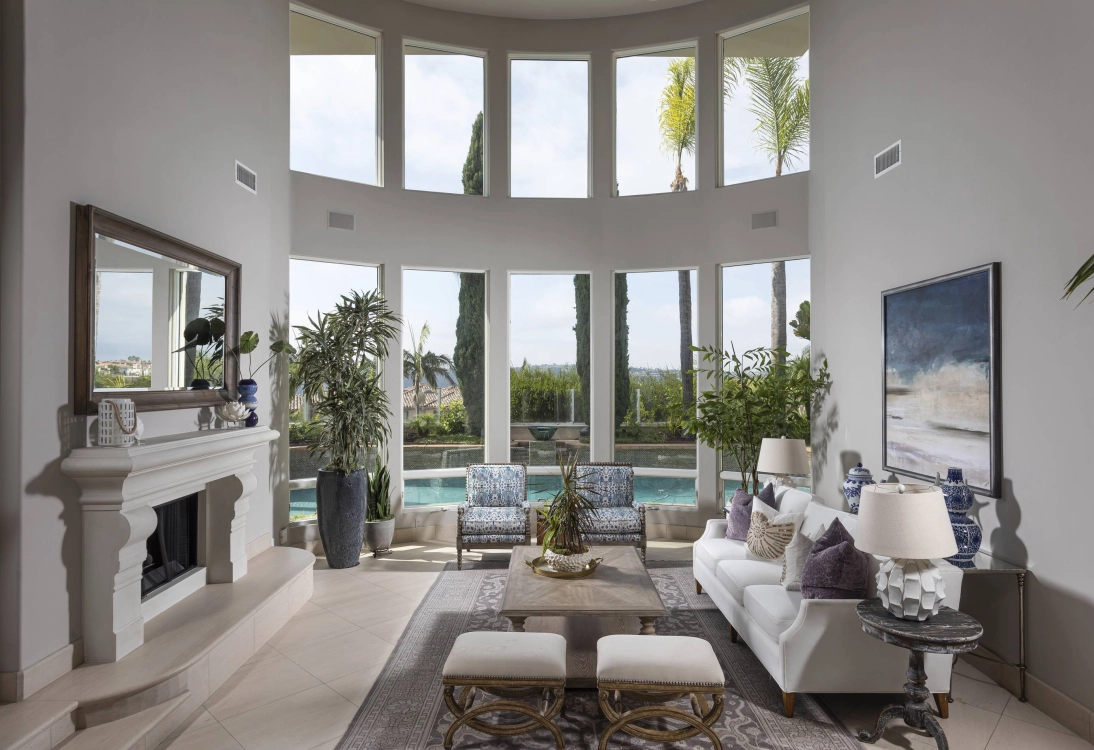 Nestled on a sprawling corner lot, 21 Old Ranch Road is made of six bedrooms and seven-and-a-half-bathrooms. It is listed for $7.5 million.