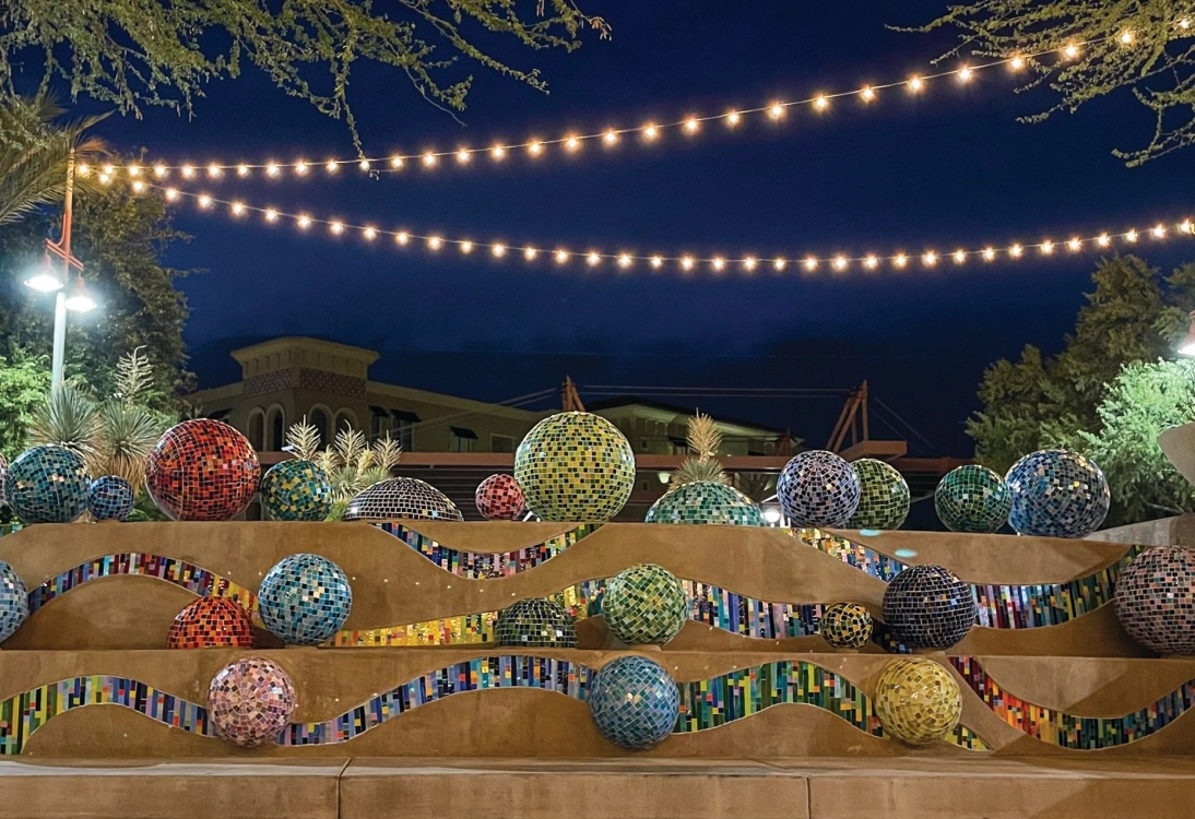 Scottsdale's New Mosaic Art: Annette Coleman's Pinball Wizard