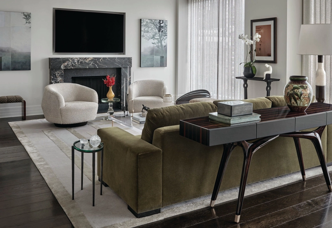 Design veteran Jeannine Dal Pra crafts a moody, modern abode for a discerning Gold Coast client.