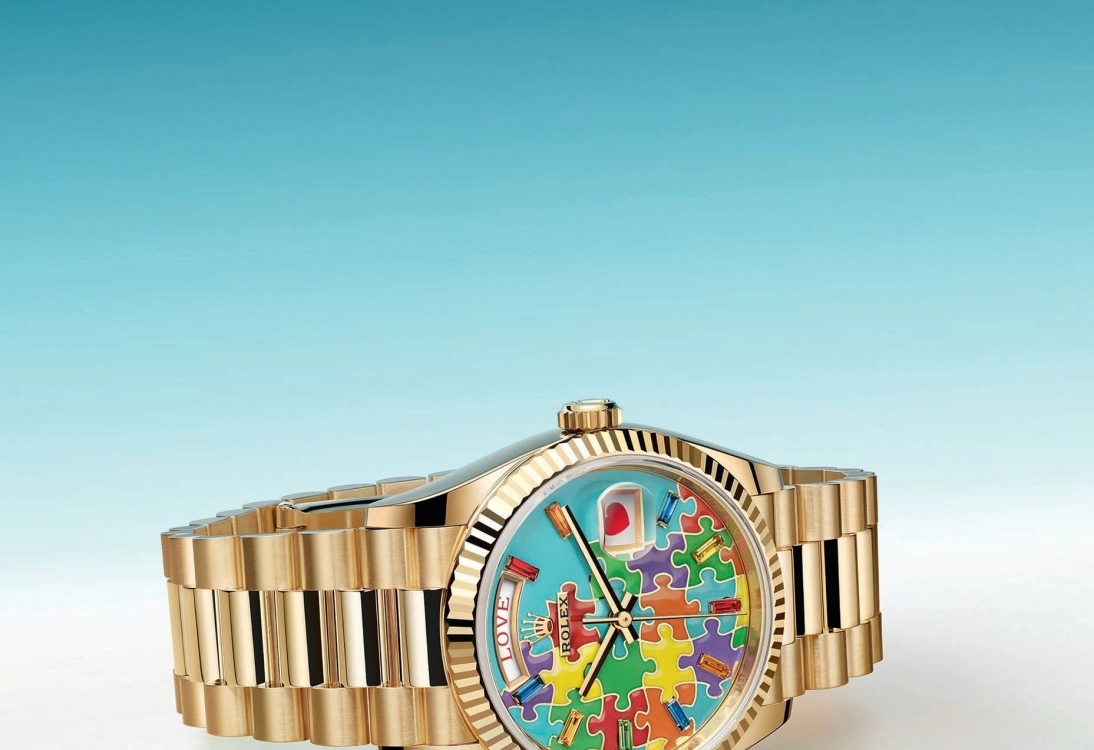 Rolex's Bold New Variants: Puzzle Motif Day-Date 36