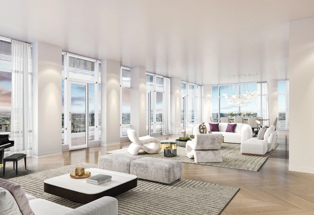 Incredible Design Ideas For A Modern Luxury Penthouse - Luxury Penthouse Interior Styles