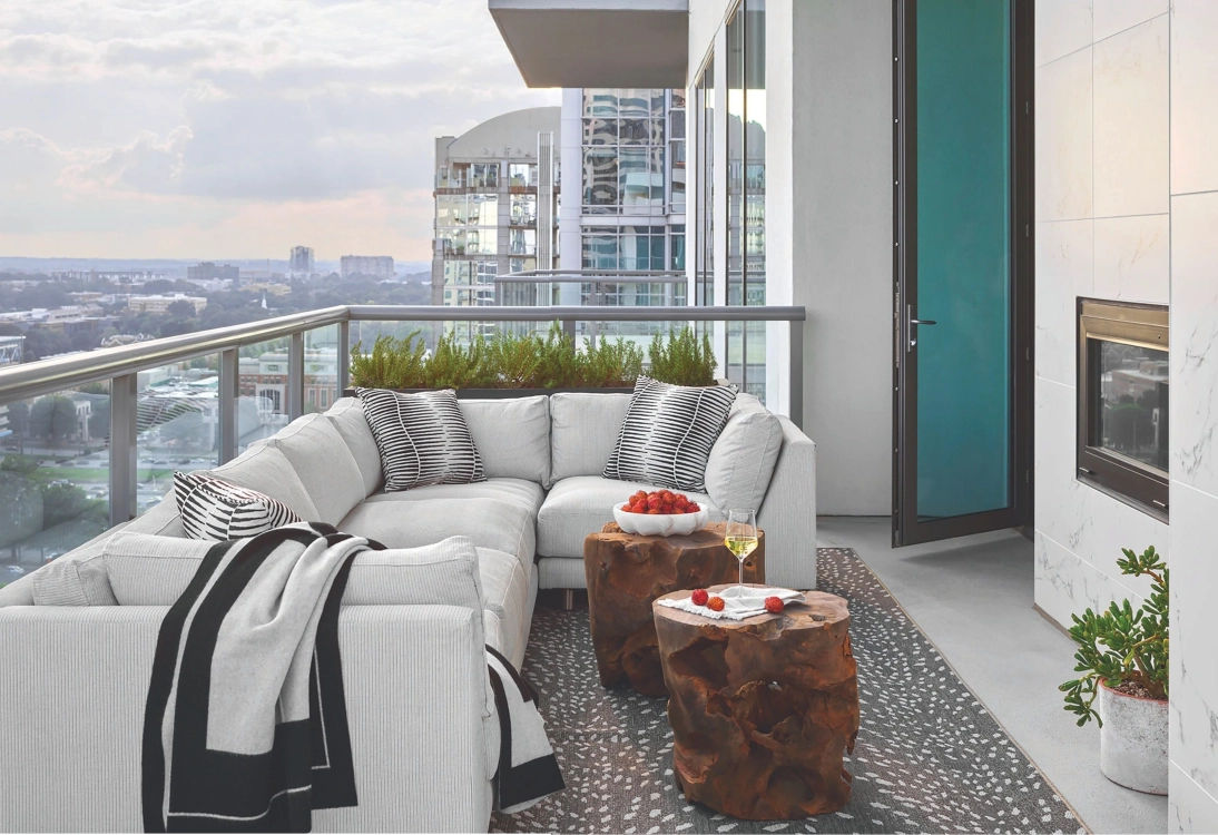 Luxurious Midtown Atlanta Penthouse Design For Families Photo Inspiration