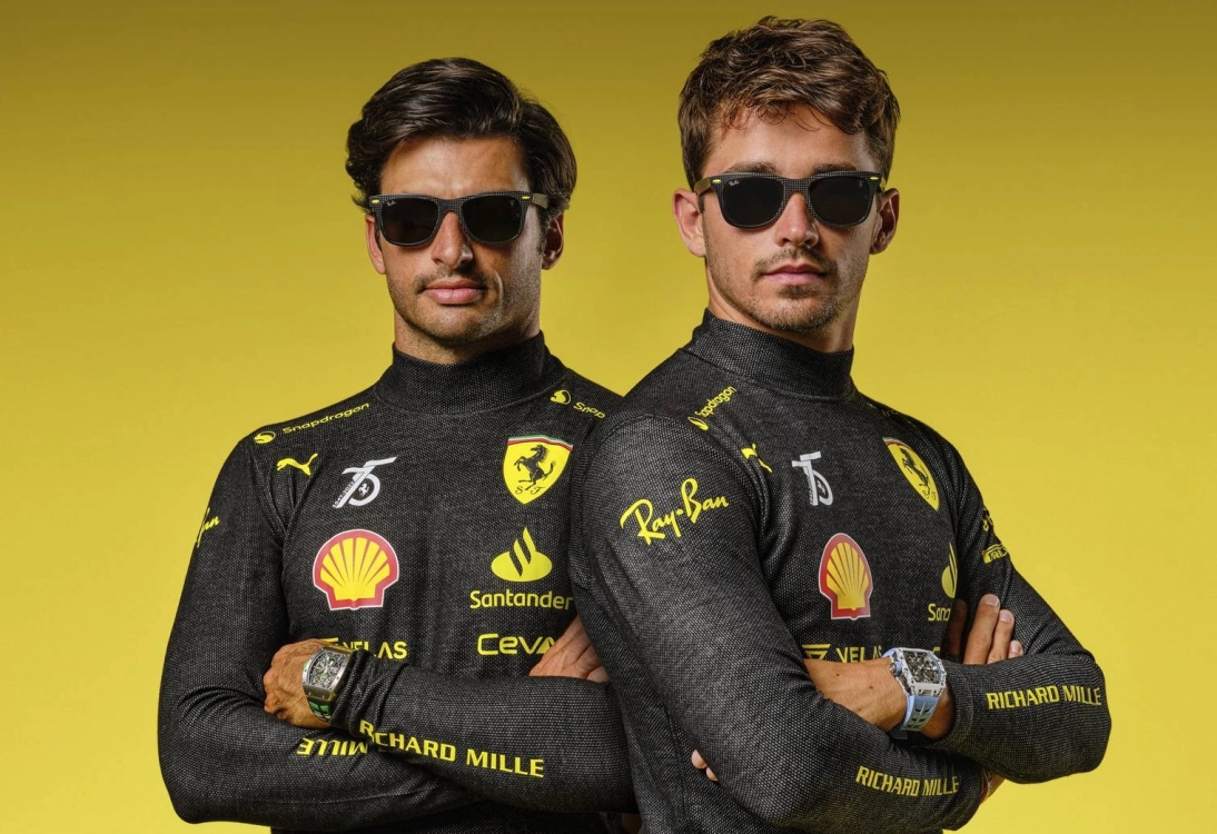 Ray-Ban WAYFARERハイパーカーボンSCUDERIA FERRARI Ray-Ban x Ferrari: Limited Edition F1 Wayfarers Unveiled