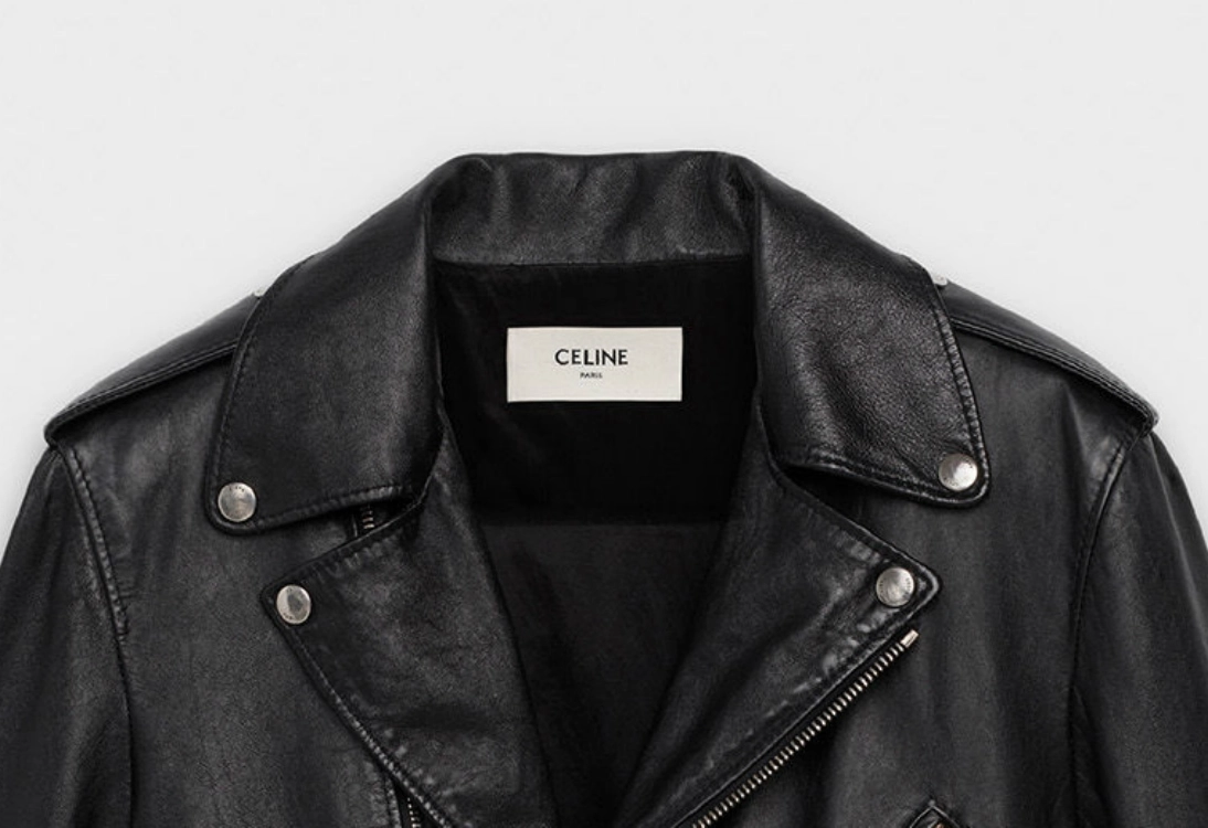 ジャケット・アウター Hedi Slimane Cashmere SoutiencollarCoat Hedi Slimane's Iconic Men's Leather Jacket at Celine