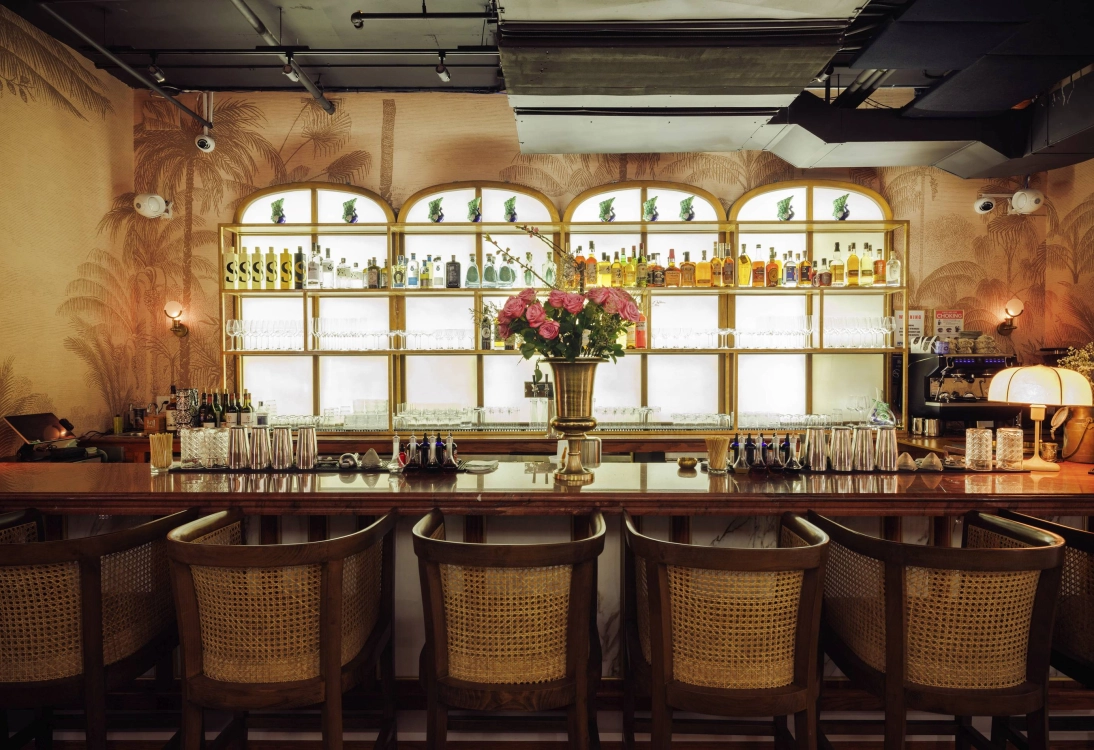Another world awaits at Bungalow, the new restaurant from Michelin-starred chef Vikas Khanna, where the evenings linger a little longer.