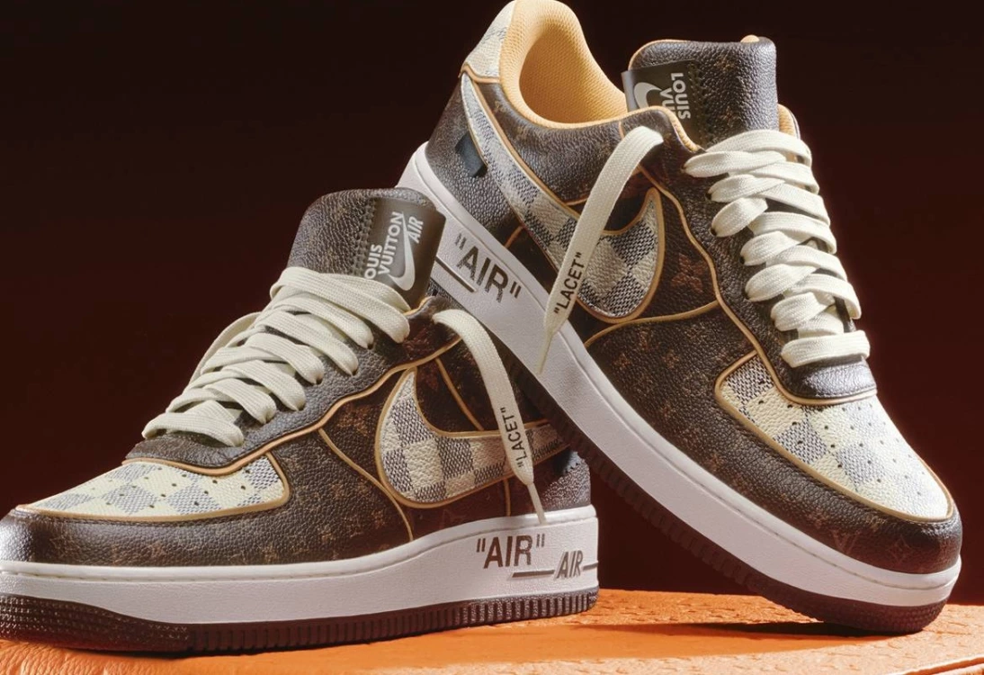 Virgil Abloh ✖️ Louis vuitton Virgil Abloh's Nike x Louis Vuitton AF1 Collab Is Finally
