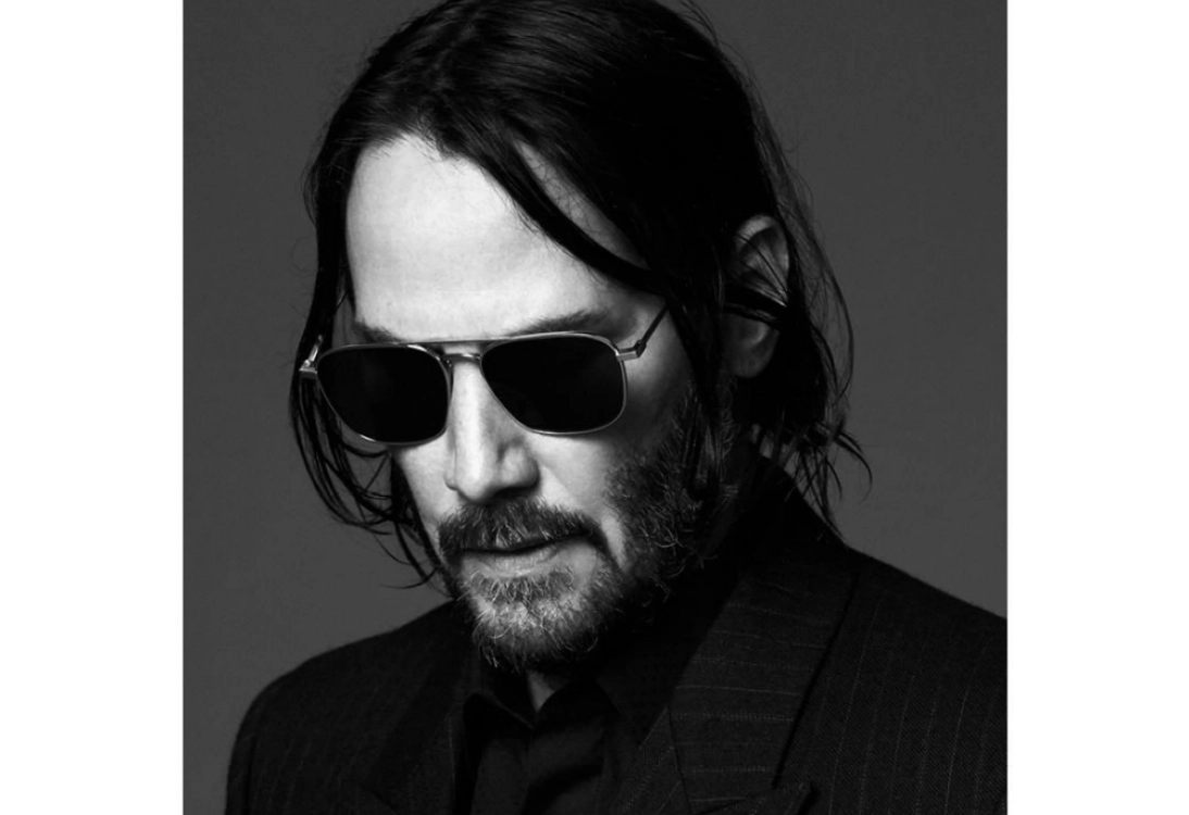 Keanu Reeves Stars in Saint Laurent's Fall-Winter Campaign