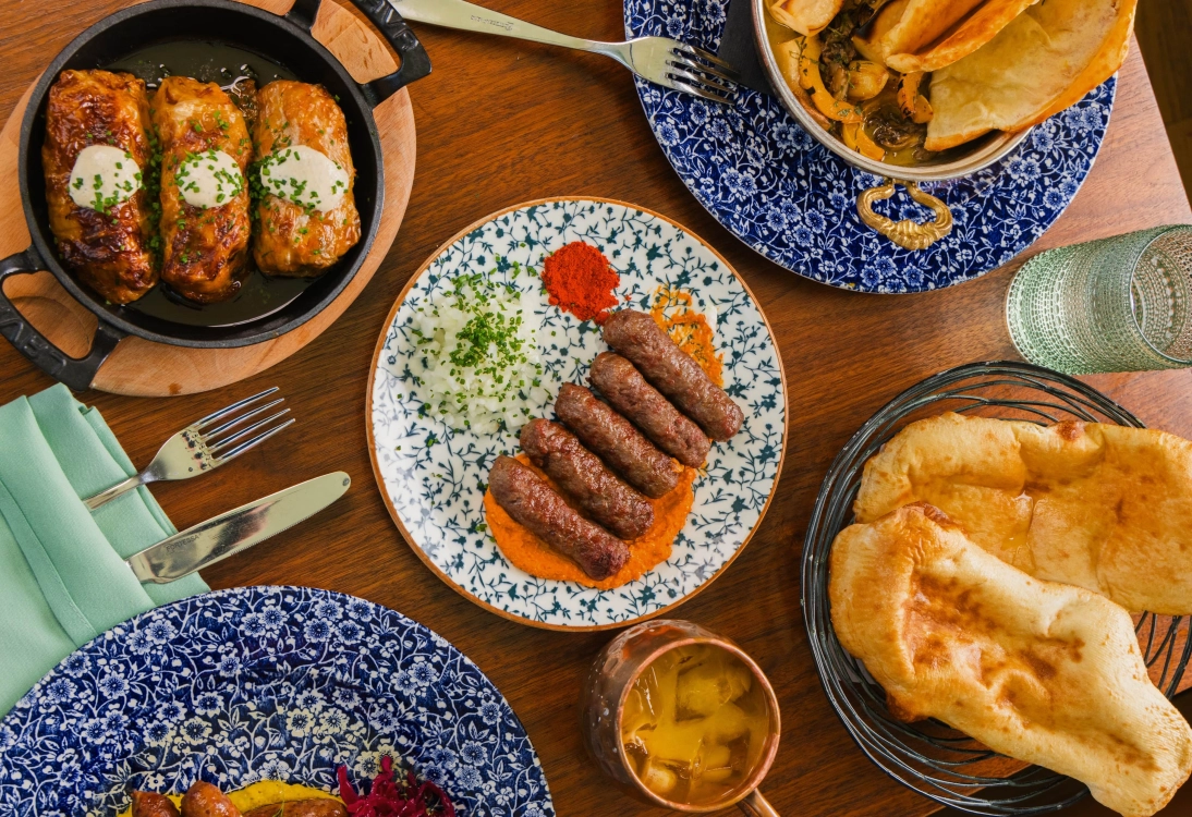 Michelin-recognized Balkan eatery Ambar debuts in Chicago’s River North, offering its signature unlimited dining experience with 30 shareable dishes.