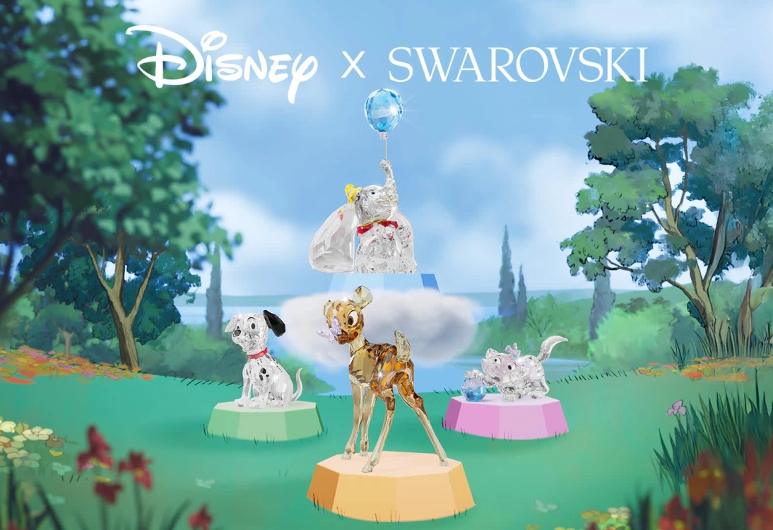 ディズニースワロフスキー Swarovski & Disney's 20th Anniversary Crystal Figurines