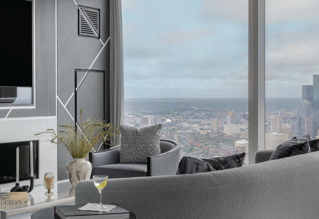 Luxury Minimalist Condo Design by Leslie Fine, image size:1094x750