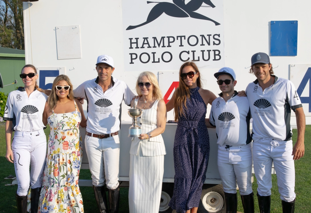 Jessica Sailer Van Lith, Erika Cajigas, Nacho Figueras, Maile Aguila, Liliana Pardo, Sam Mashaal, Pedro Falabella