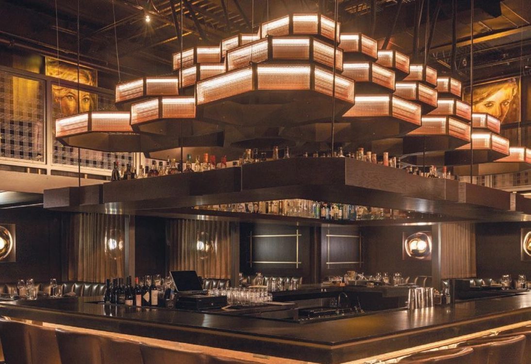 The Associateâs Bond Club Room and bar. PHOTO BY: PATRICK HEAGNEY