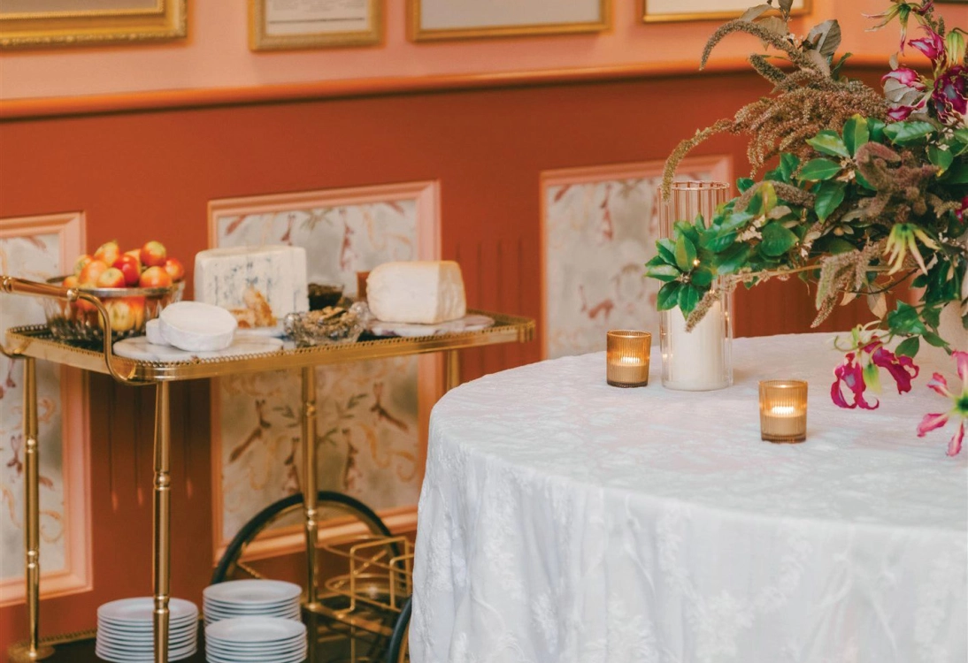 Jack’s pretty dining room PHOTO BY ROBERT GOMEZ