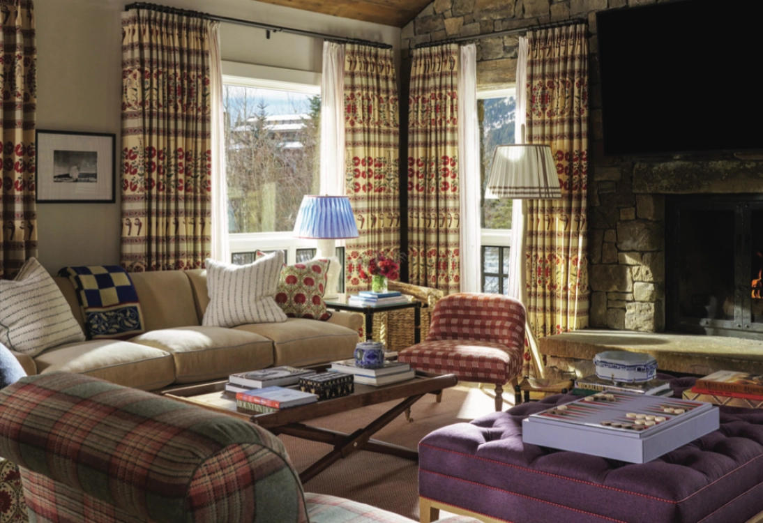 Mountain Retreat Makeover: Vibrant Swiss Chalet Style