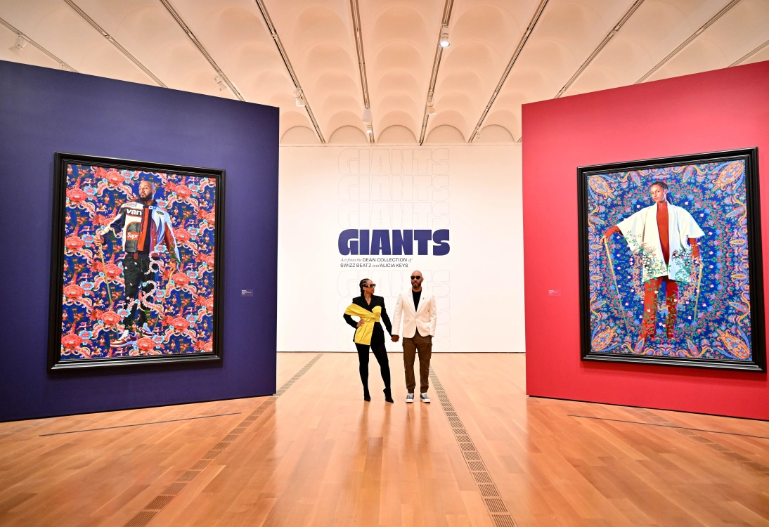 Giants Exhibition at MCASD: Swizz Beatz & Alicia Keys Art