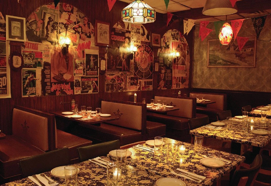 El Rey features lively interiors dotted with folk art and film posters. PHOTO COURTESY OF BRAND