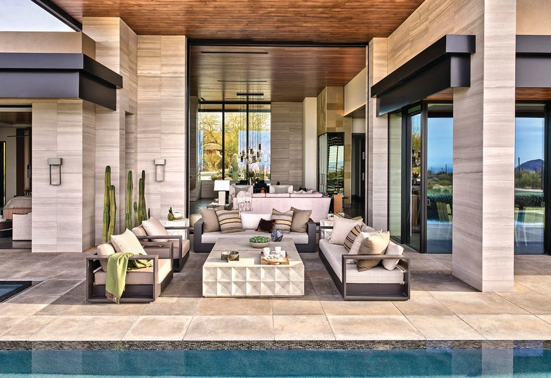 Scottsdale Retreat by Angelica Henry Blends Indoor-Outdoor Living