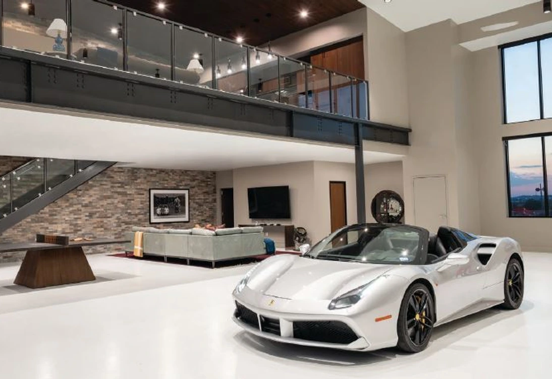 T11 car condos were designed for auto enthusiasts. PHOTO COURTESY OF CIRCUIT OF THE AMERICAS