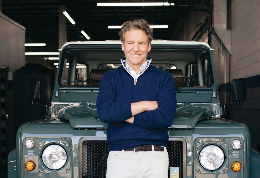 Dean Kruuse is the founder of Agulhas Bespoke Land Rovers. PHOTO BY MYNOR VENTURA