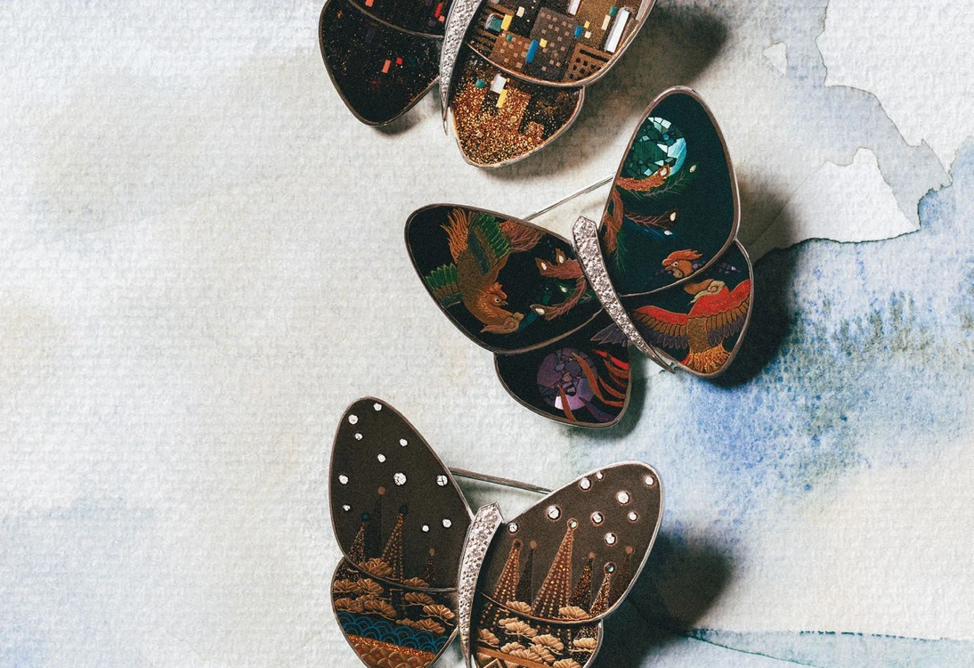 ヴァンクリーフ　オーナメント Van Cleef & Arpels Reimagines Its Iconic Butterfly Jewelry With