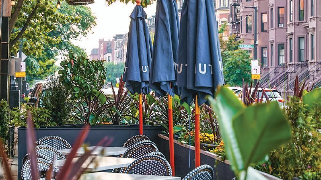 From plush patios to tranquil terraces, these Boston restaurants elevate dining alfresco.