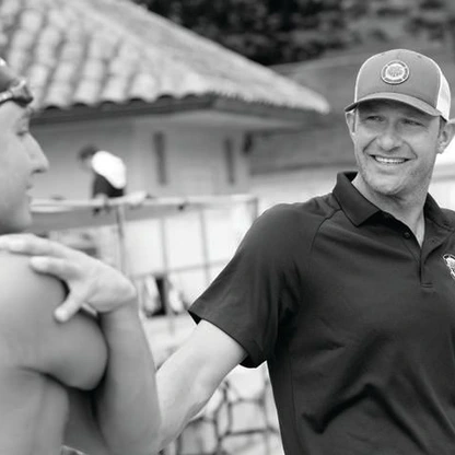 Coaching for USA Swimming. PHOTO: COURTESY OF USA SWIMMING
