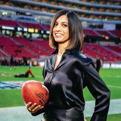 Zaileen âZâ Janmohamed is the president and CEO of the Bay Area Host Committee. PHOTO BY TRACY EASTON