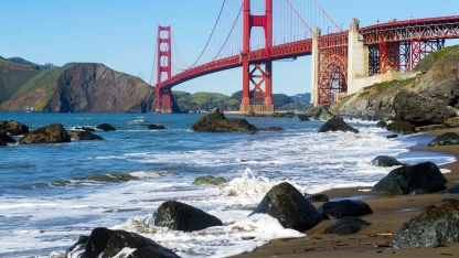 From secluded, rocky enclaves to sweeping golden sands, these are our favorite beaches in San Francisco and the Bay Area.