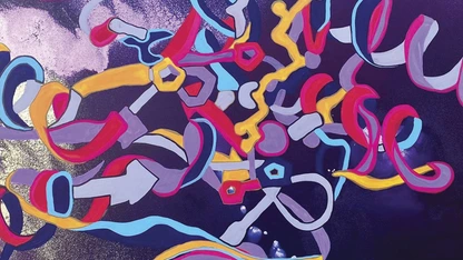 Artist Brendan Murphy explores the great unknown in the most dazzling of ways.