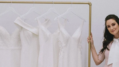 Celebrity stylist and bride Micaela Erlanger unveils a capsule collection with Brideside, her wedding style advice and the details behind her own big day.