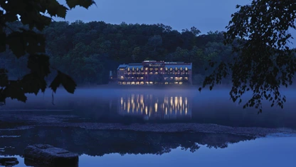For a long time, Odette’s, the once-famous cabaret restaurant tucked on the banks of the Delaware River in New Hope, sat empty, battered by flooding and storms. But in September of 2020, it was transformed.