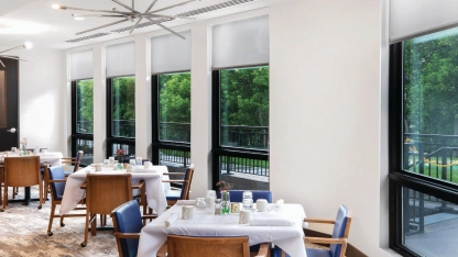 The architectural design of Sopris Lodge in Carbondale offers senior living at a higher level.