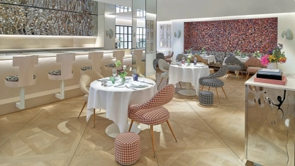 At Café Dior by Dominique Crenn, the celebrated chef says joie de vivre is on the menu at a voguish new venue.