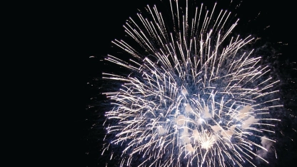 Fireworks over the iconic Philadelphia Museum of Art are a signature Welcome America event.