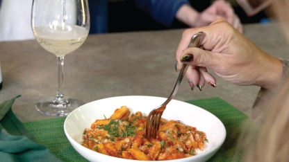 Savor fresh takes on Italian cuisine at the newly opened Camp Rubirosa in East Hampton. PHOTO BY LINDSAY MORRIS