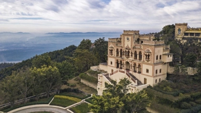 Ananda in the Himalayas in India is set on a former maharajaâs estate PHOTO COURTESY OF BRANDS