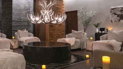 Upon entering, the Spa at Viceroy Snowmass radiates a sense of serene relaxation, setting the tone for a restorative escape. PHOTO COURTESY OF VICEROY SNOWMASS