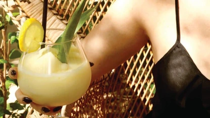 Gilliganâs frozen piÃ±a colada is the ultimate toast to alfresco indulgence. PHOTO COURTESY OF BRANDS