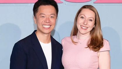 Chloe Berkowitz with Clive Chang, YoungArts President & CEO, at the 2026 YoungArts Gala. PHOTO: COURTESY OF YOUNGARTS