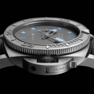 Panerai’s concept Submersible eLAB-ID uses more recycled materials than any watch ever made. The timepiece is crafted with 98.6% recycled materials, making it one of the most ecofriendly watches ever made.