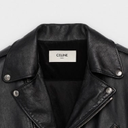 Hedi Slimane's Iconic Men's Leather Jacket at Celine