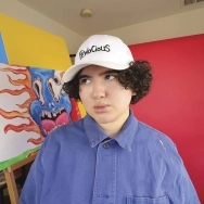A teenage artist made millions last month by embracing new technology.