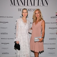 Kelly Rutherford and Elodie Bougenault