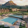 Outbound Sedona's reimagined Moonwater pool complex boasts unobstructed views of Bell Rock. PHOTO COURTESY OF BRAND
