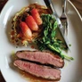 Spiced duck breast with perfectly crisp skin PHOTO BY LAURENT TOURENDEL