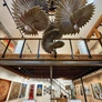 Cie Hoover’s “Infinite Crescendos,” a large sculpture in Accoya wood, anchors his new gallery space in Ouray. PHOTO COURTESY OF CIE HOOVER