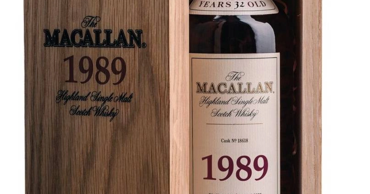 The Macallan Unveils Exclusive $18K Fine & Rare 1989 Whiskey